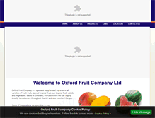 Tablet Screenshot of oxfordfruit.com